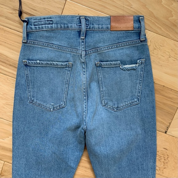 Citizens Of Humanity Demi Cropped Flare Jeans Premium Vintage High Rise Size 23 - Picture 5 of 9